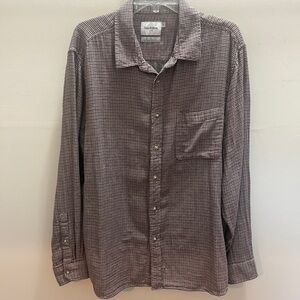 Goodfellow & Co Black and White Houndstooth Shirt